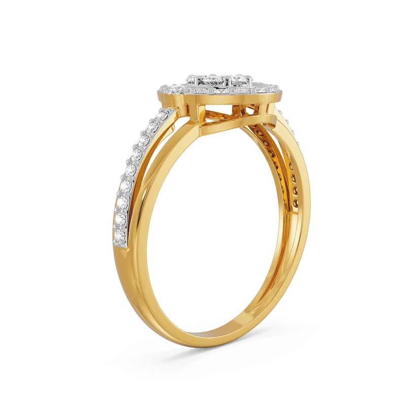 Majestic Round Lab Grown Diamond Ring