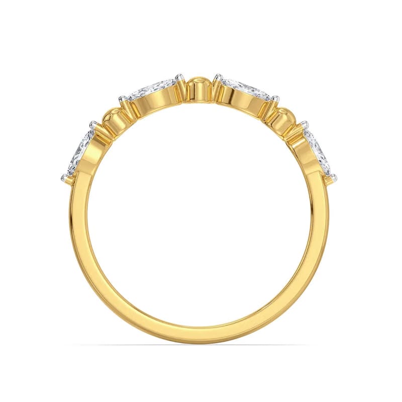 Marquise Airy Lab Grown Diamond Band