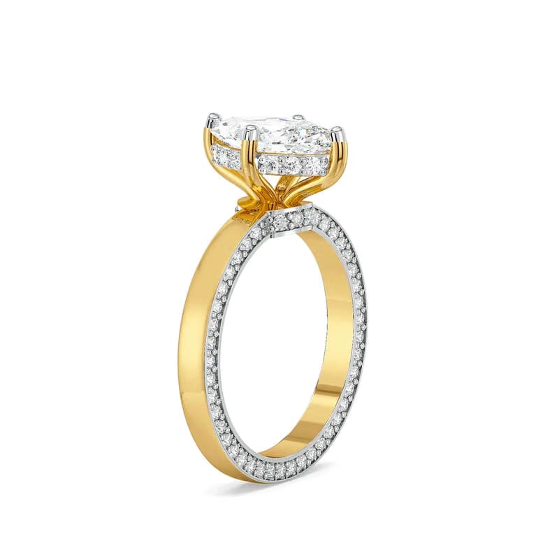 Marquise Mirage Lab Grown Diamond Ring