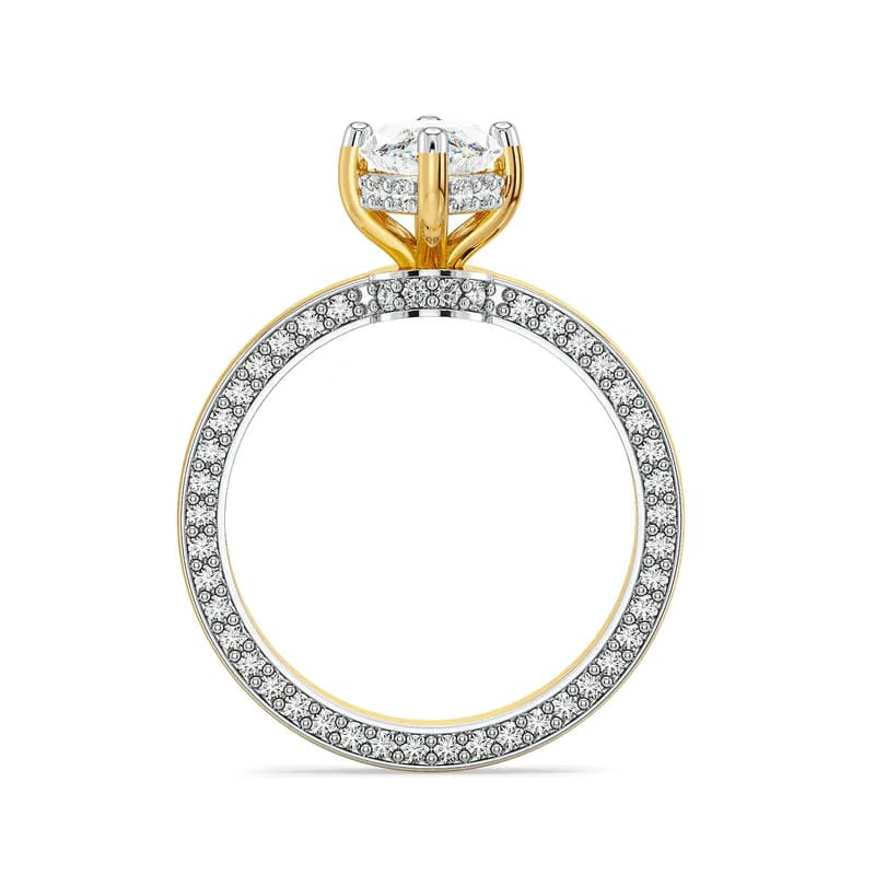 Marquise Mirage Lab Grown Diamond Ring 9KT