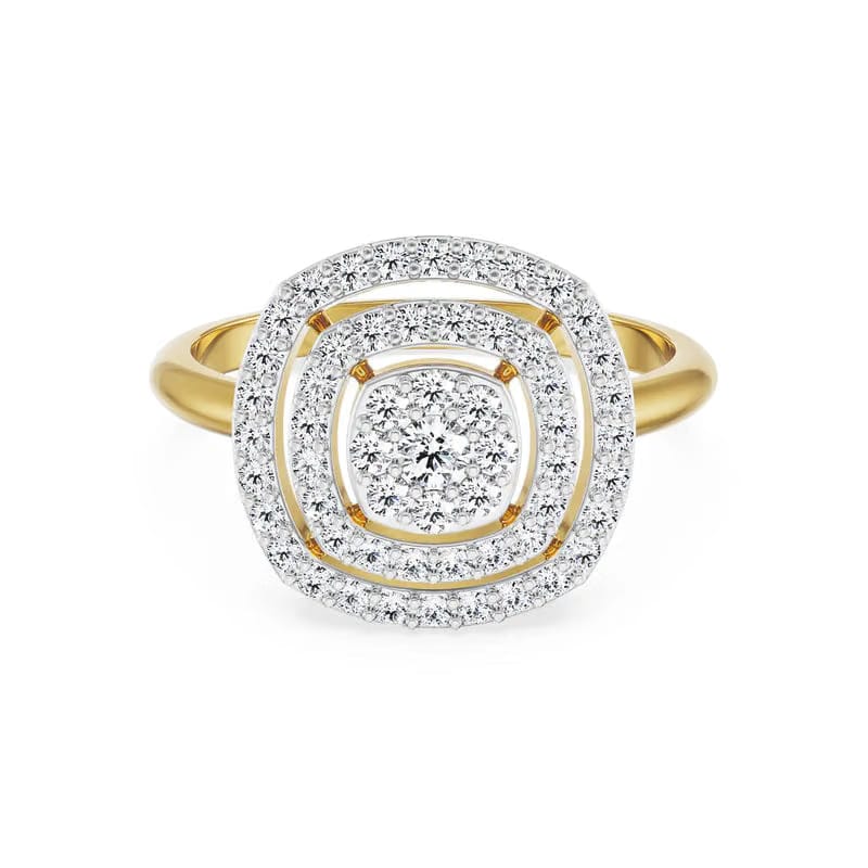 Mavis Clustered Diamond Ring