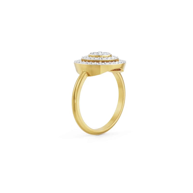 Mavis Clustered Diamond Ring