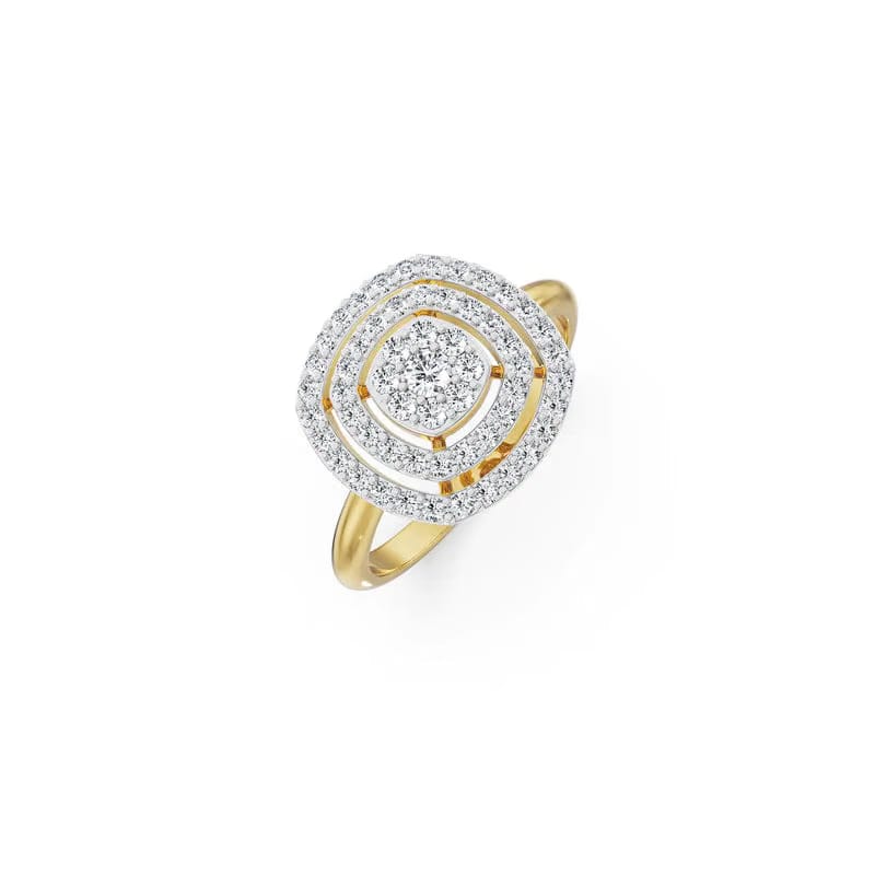 Mavis Clustered Diamond Ring
