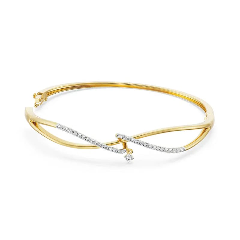 Mindy Minimalist Lab Grown Diamond Bracelet 9KT