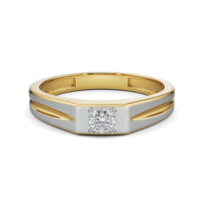 Minimalist Lab Grown Diamond Band for Men