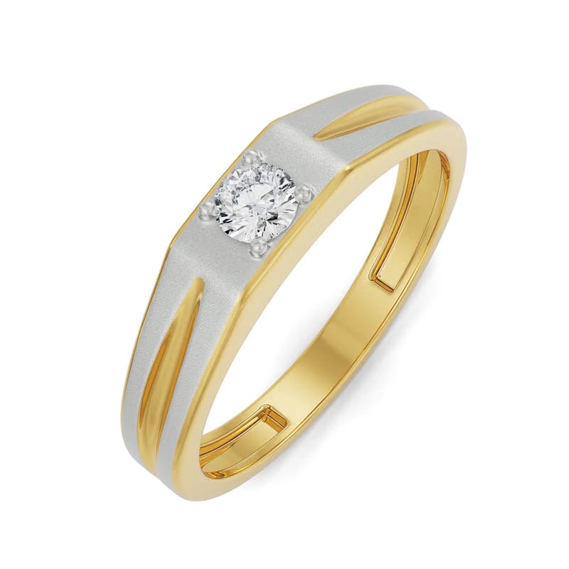Minimalist Lab Grown Diamond Band for Men