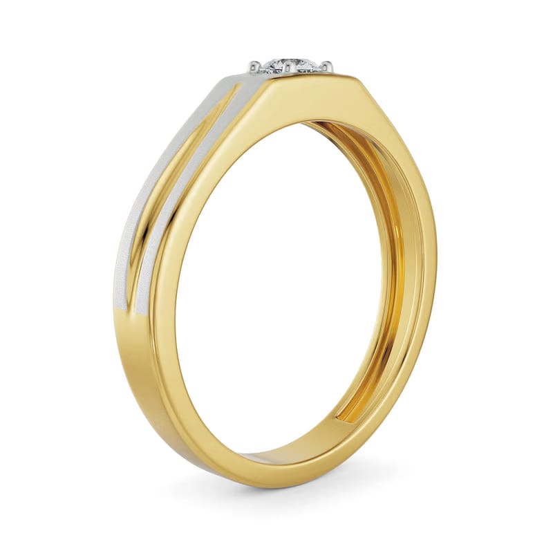 Minimalist Lab Grown Diamond Band for Men