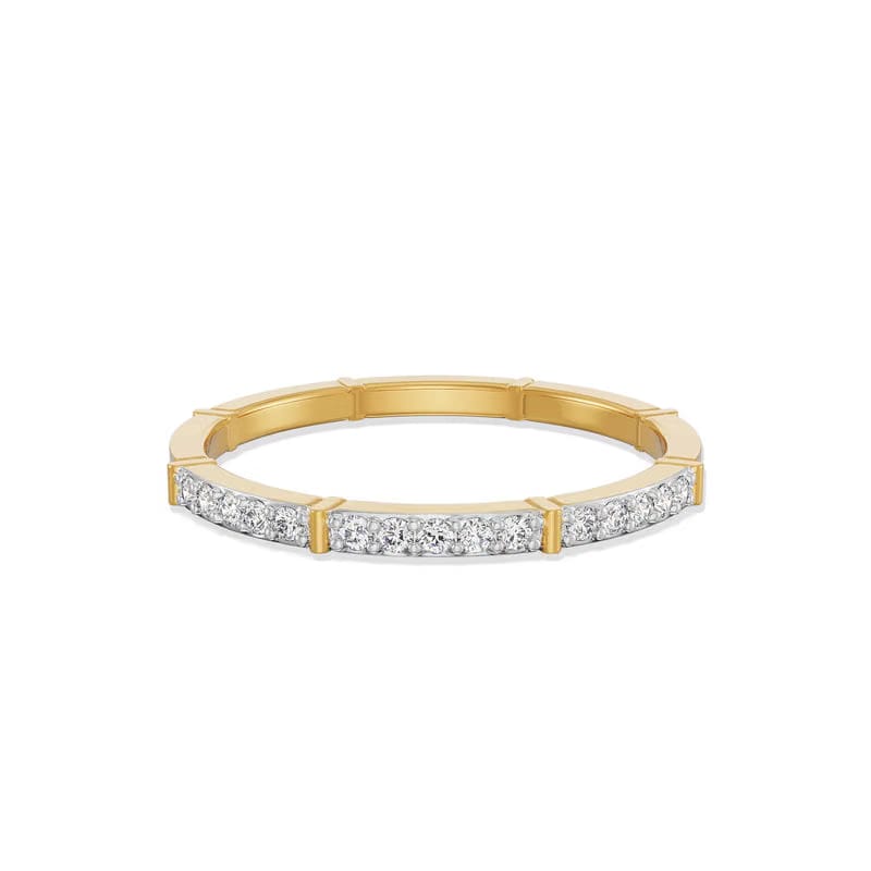 Modern Chic Lab Grown Diamond Band