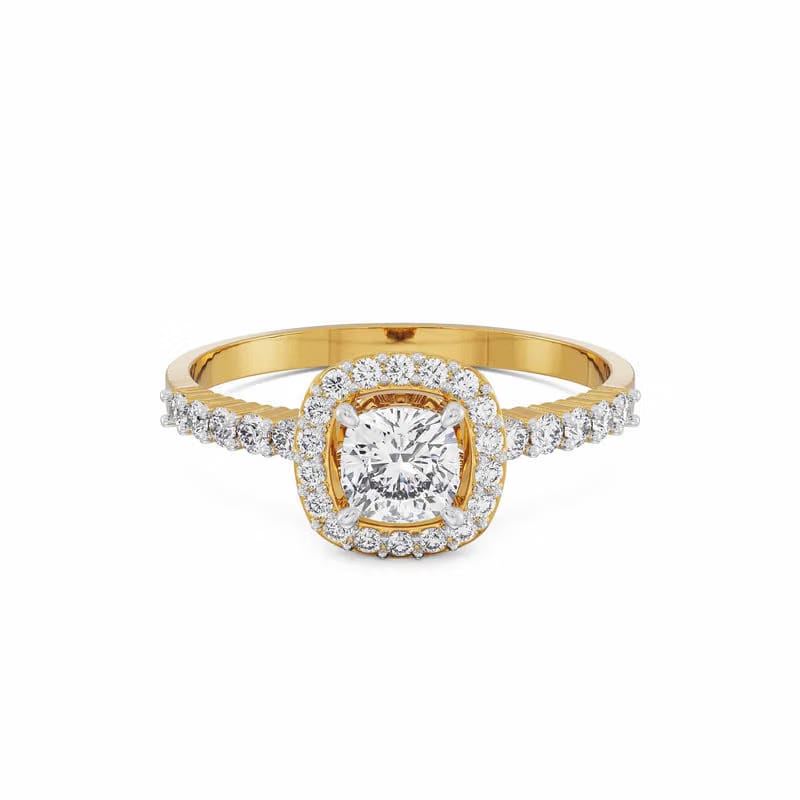 Modern Grace Lab Grown Diamond Ring