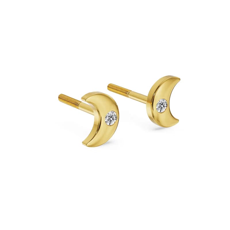 Moonlight Lab Grown Diamond Studs 9KT