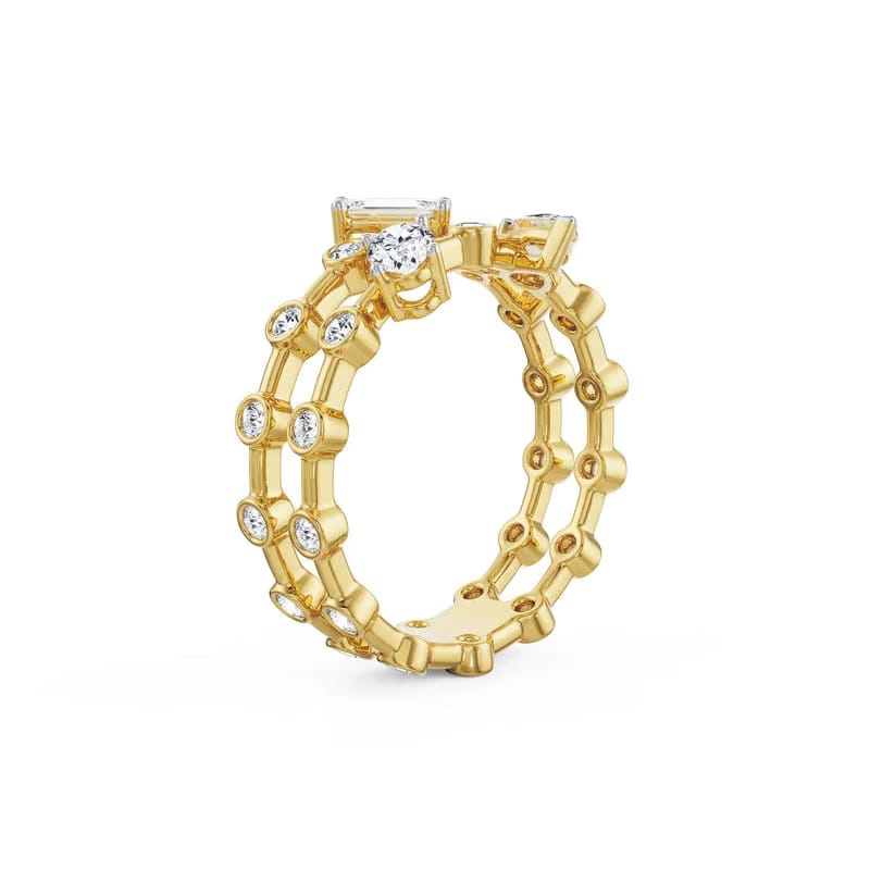 Multi Diamond Cocktail Ring_in_stock