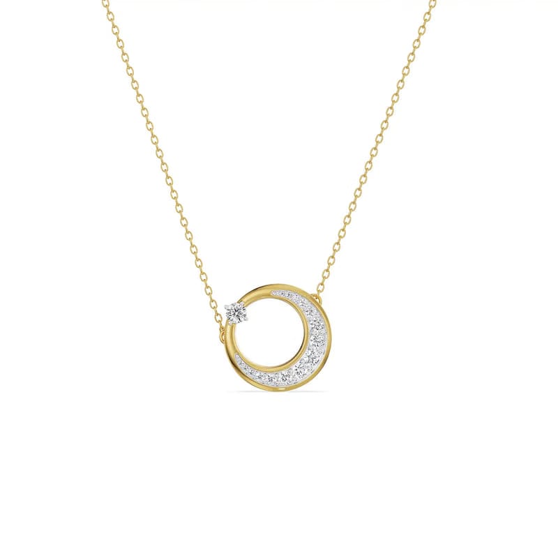 Night Sky Diamond Necklace