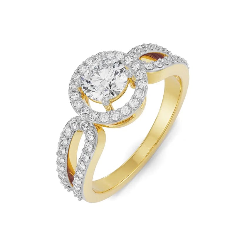 Nikki Halo Lab Grown Diamond Ring_in_stock