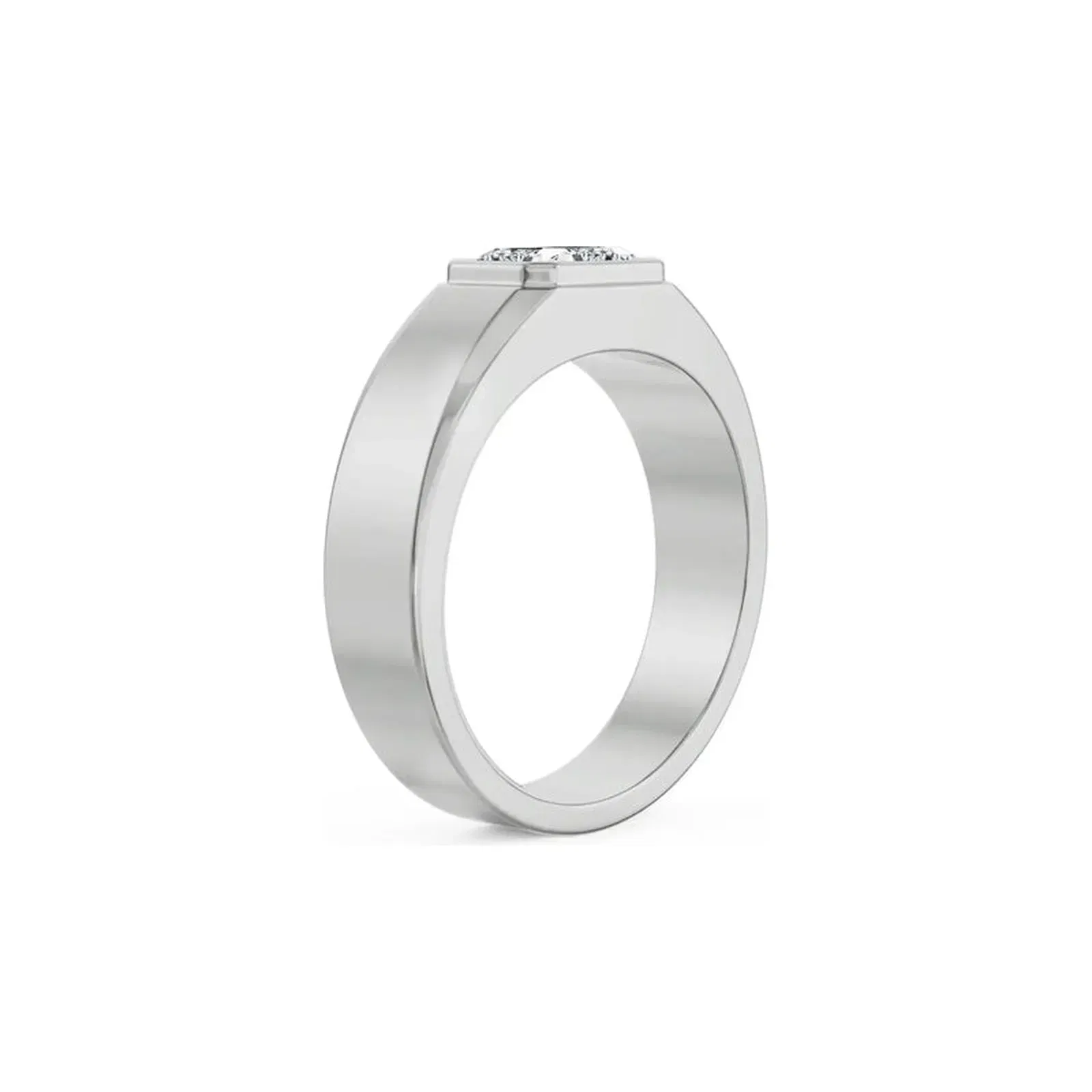 Nirvan Emerald Cut Lab Grown Diamond Ring_in-stock