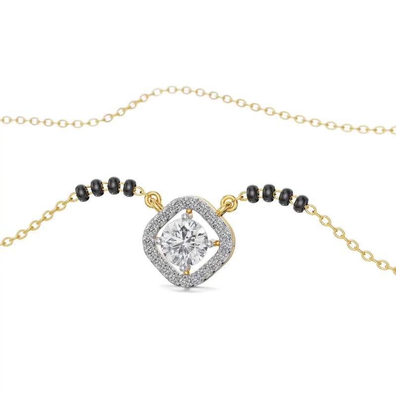 Nirvi Lab Grown Diamond Mangalsutra
