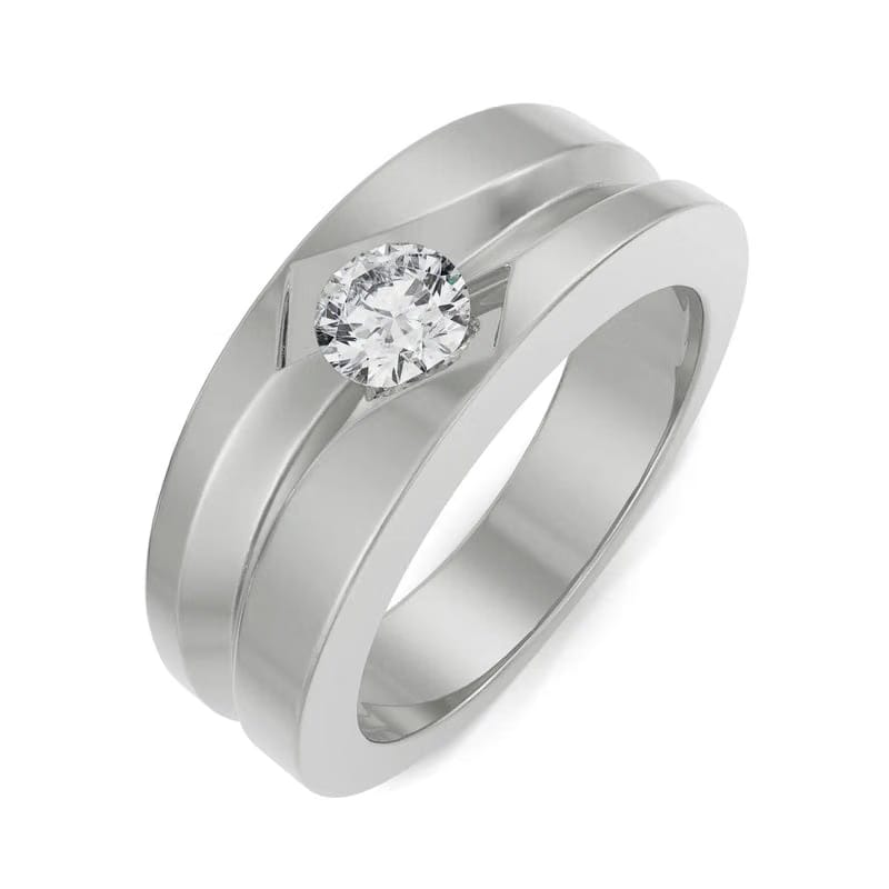 Noel Lab Grown Diamond Solitaire Ring for Men