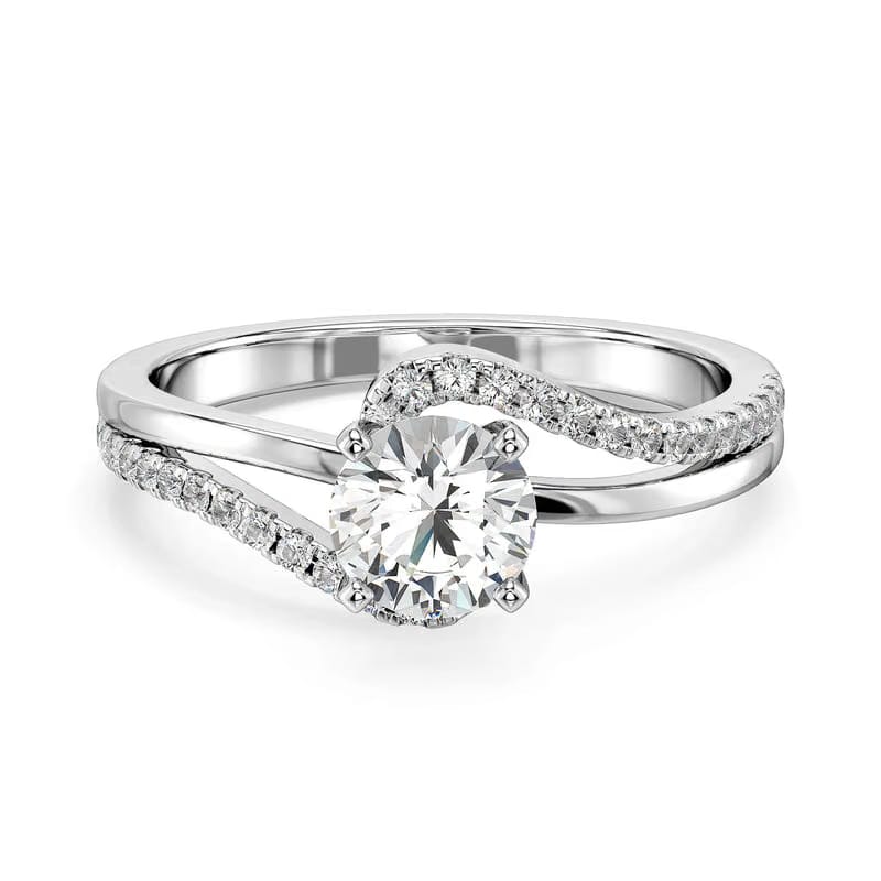 Noir Lab Grown Diamond Engagement Ring