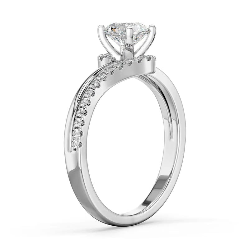 Noir Lab Grown Diamond Engagement Ring