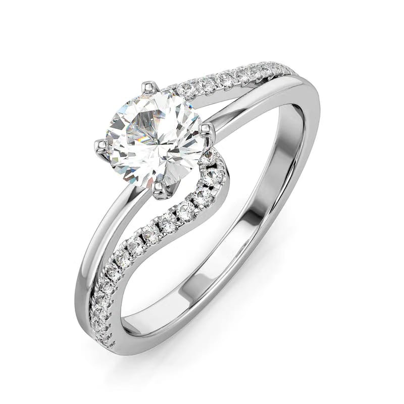 Noir Lab Grown Diamond Engagement Ring 9KT