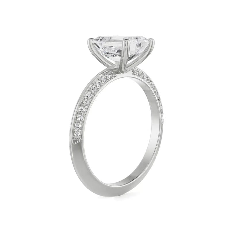 Nora Emerald Lab Grown Diamond Solitaire Ring 9KT