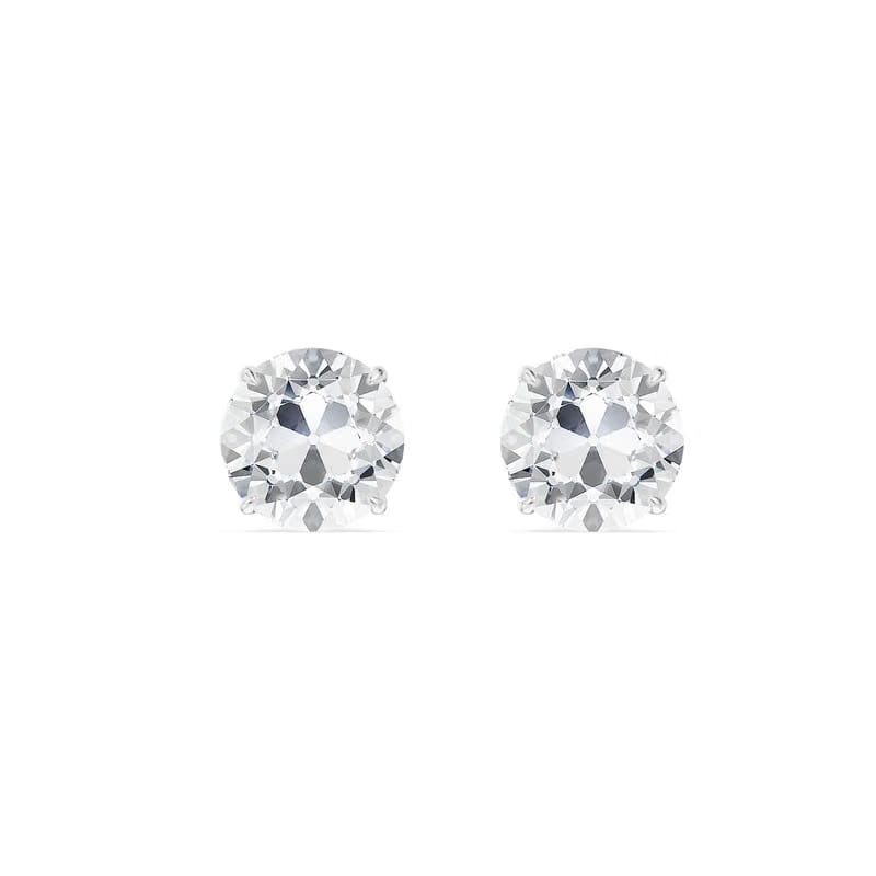Old European Cut Lab Grown Diamond Studs