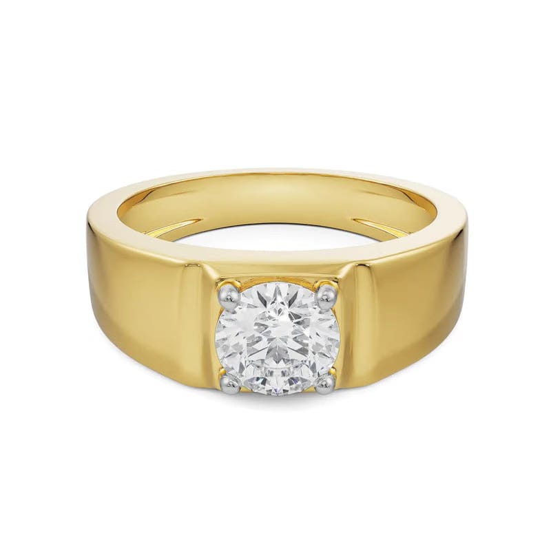Oliver Round Men's Lab Grown Diamond Ring