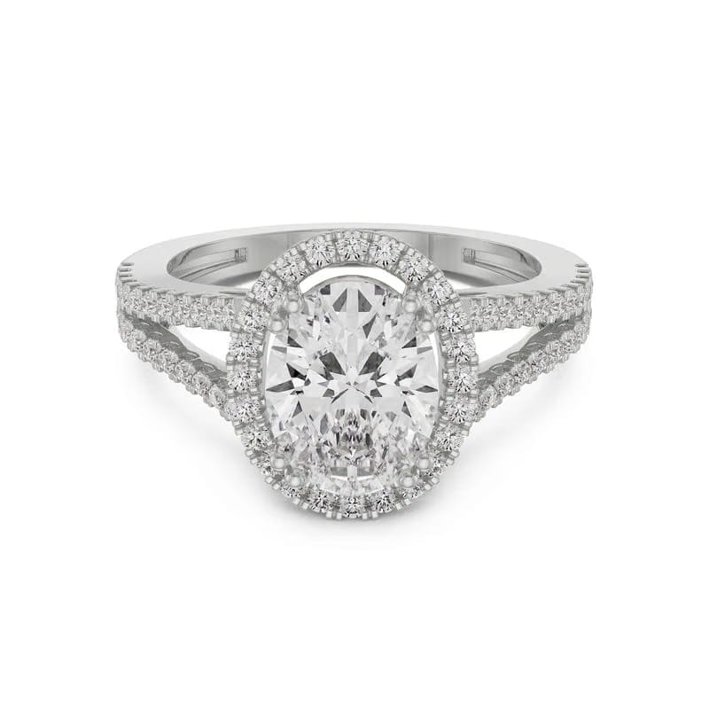 Oval Brilliant Lab Grown Diamond Ring