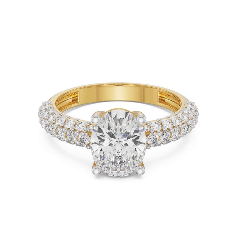 Oval Diamond Pave Ring_in_stock