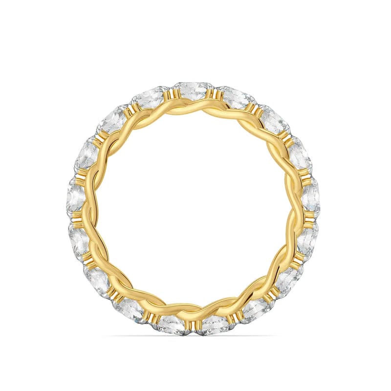 Oval Orchard Lab Grown Diamond Band