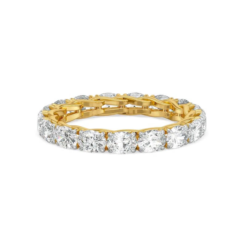 Oval Orchard Lab Grown Diamond Band 9KT