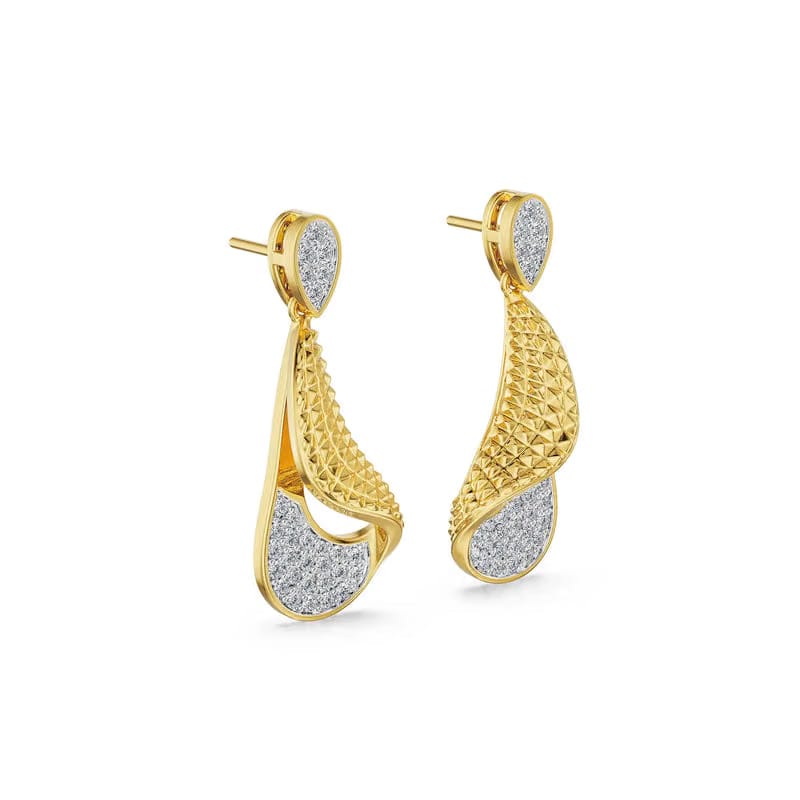 Padma Bloom Lab Grown Diamond Earrings