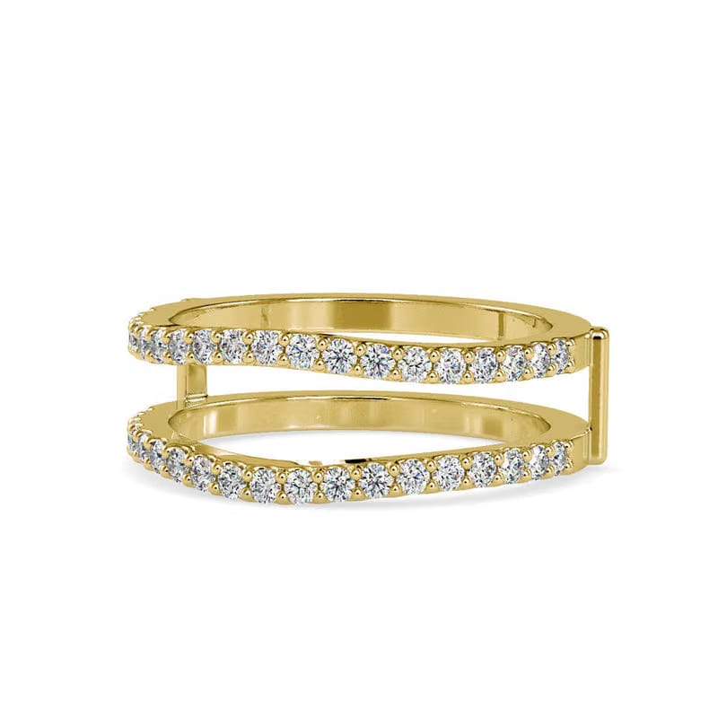 Parallel Bands Lab Grown Diamond Ring 9KT