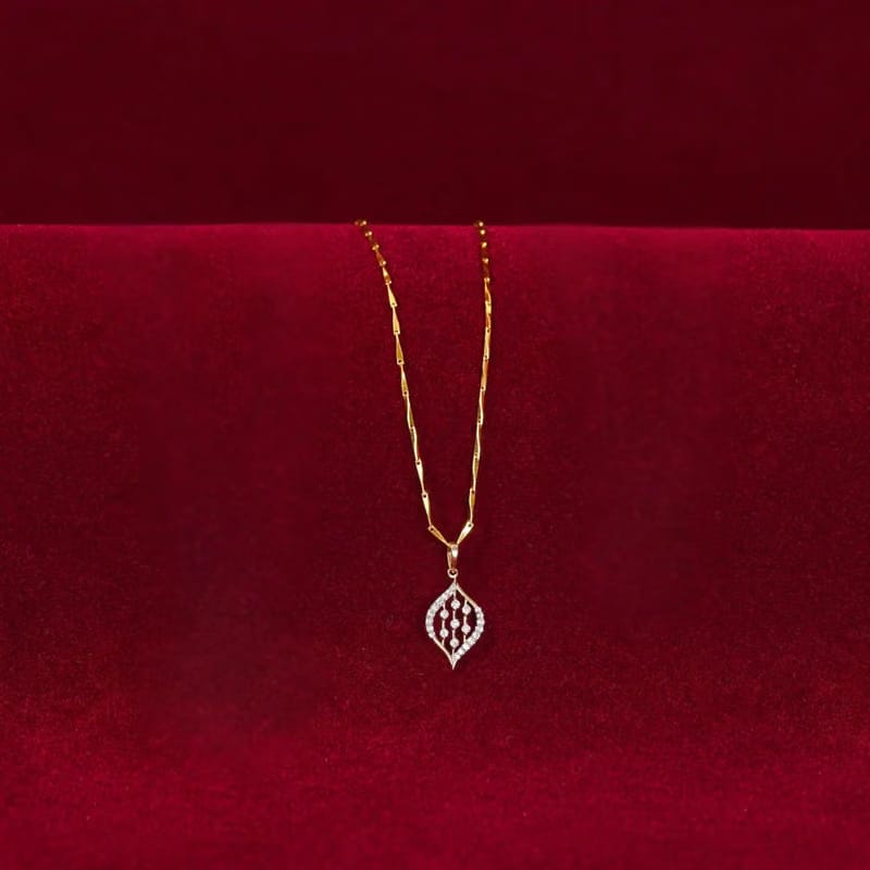 Parallel Stroke Lab Grown Diamond Pendant
