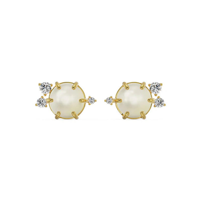 Pearly Diamond Studs_in_stock