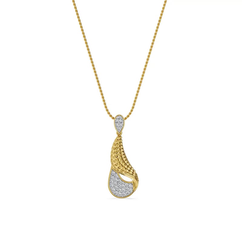 Petal Aura Lab Grown Diamond Pendant