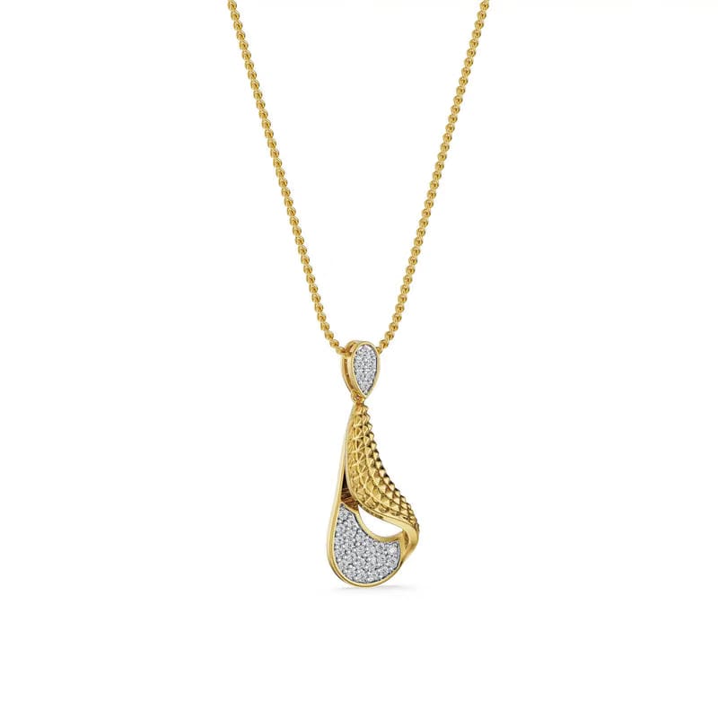Petal Aura Lab Grown Diamond Pendant