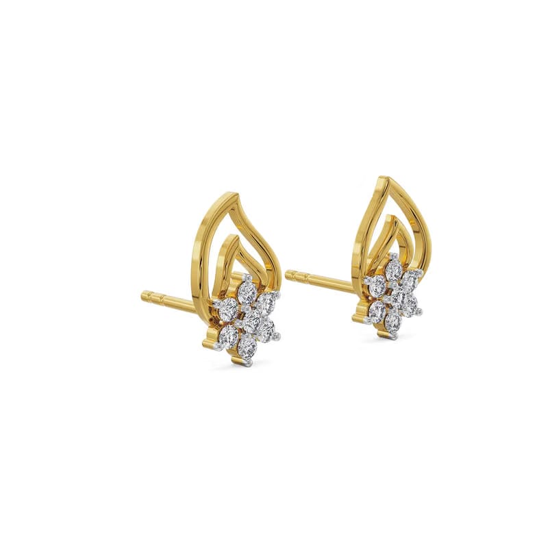 Petal Prestige Lab Grown Diamond Earrings