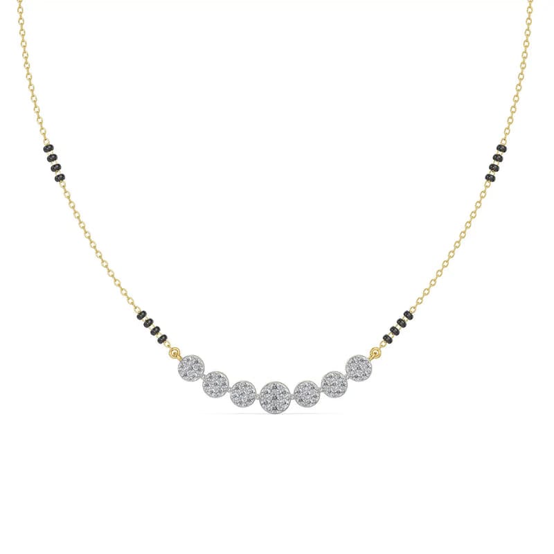 Pihu Lab Grown Diamond Mangalsutra