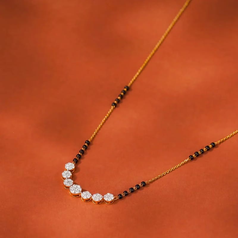Pihu Lab Grown Diamond Mangalsutra