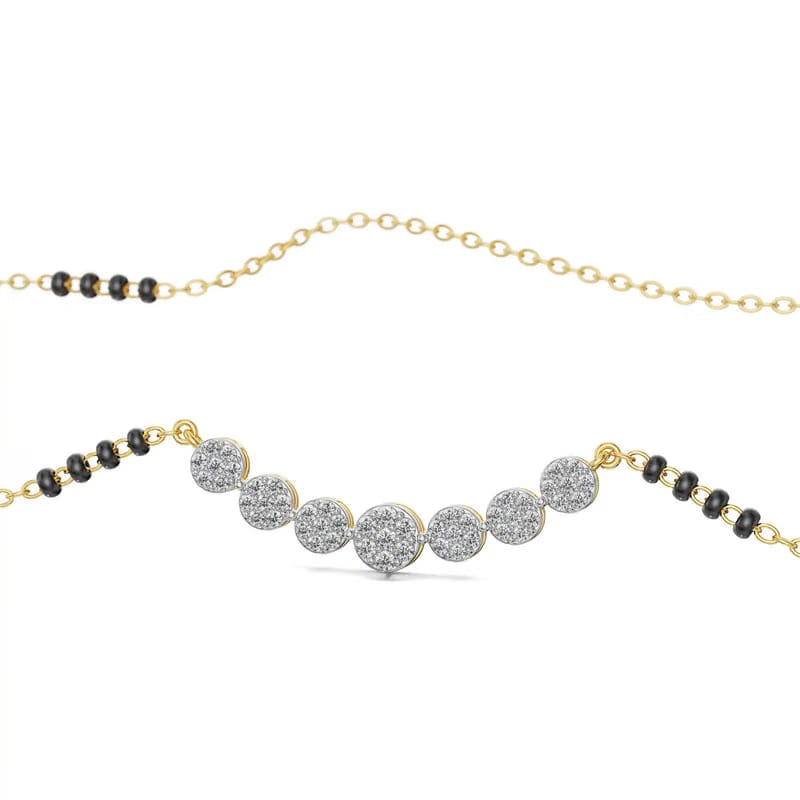 Pihu Lab Grown Diamond Mangalsutra