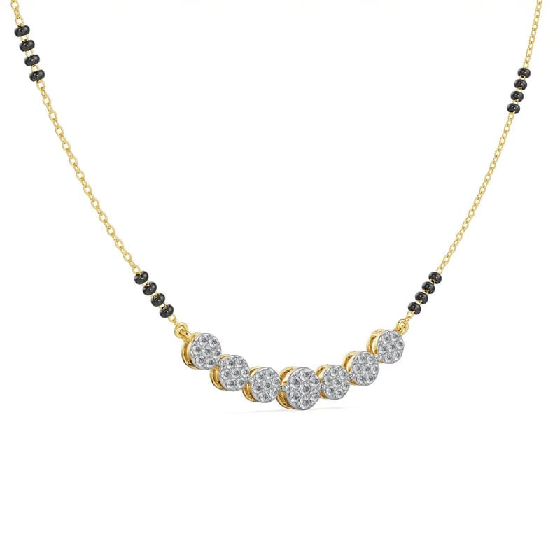 Pihu Lab Grown Diamond Mangalsutra