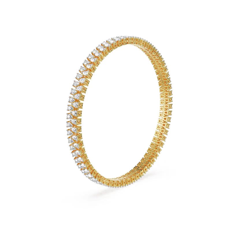 Pretty Pear Lab Grown Diamond Bangle
