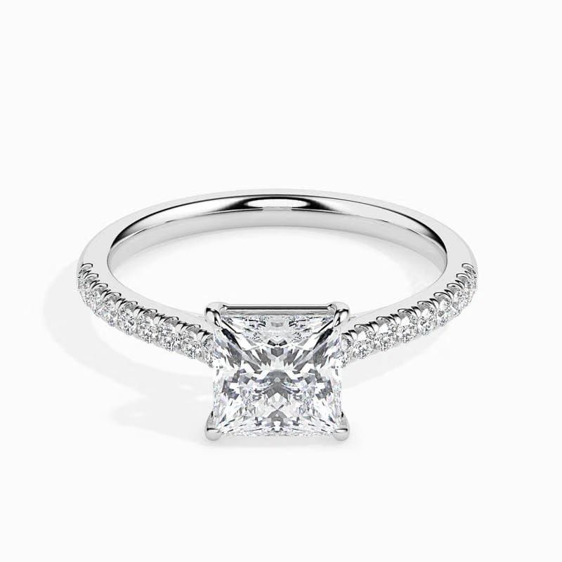 Princess Cut Solitaire Ring