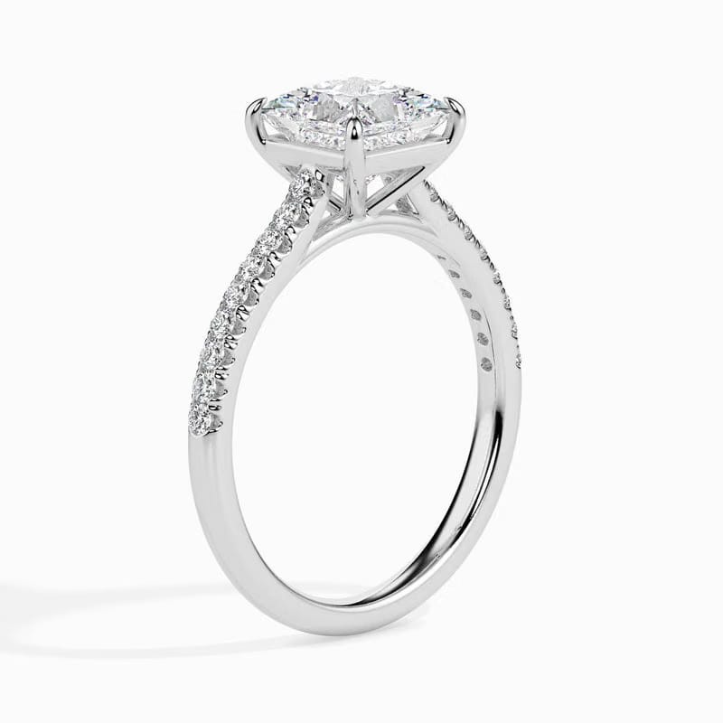 Princess Cut Solitaire Ring_in_stock
