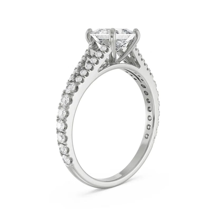 Princess Cut Splendor Ring_in_stock