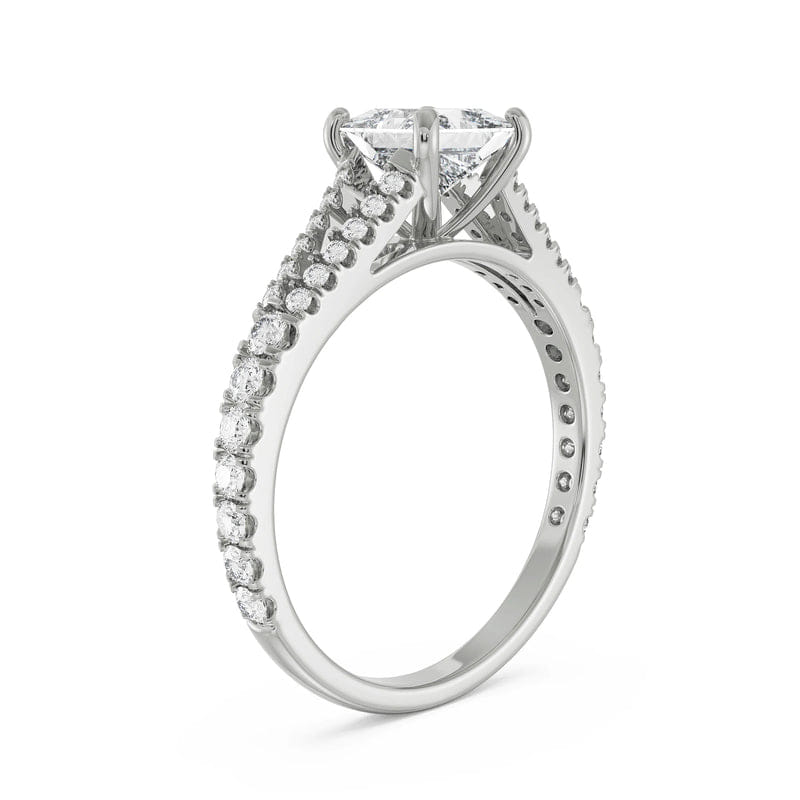 Princess Cut Splendor Ring_in_stock