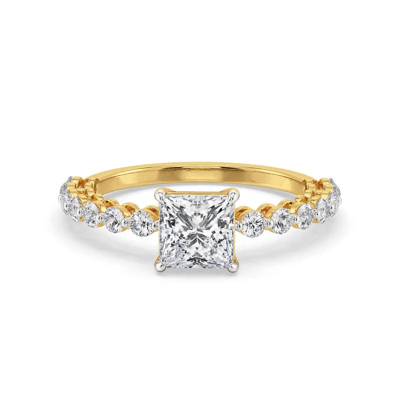 Princess Regalia Lab Grown Diamond Ring