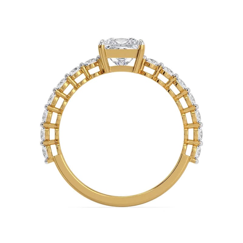 Princess Regalia Lab Grown Diamond Ring 9KT