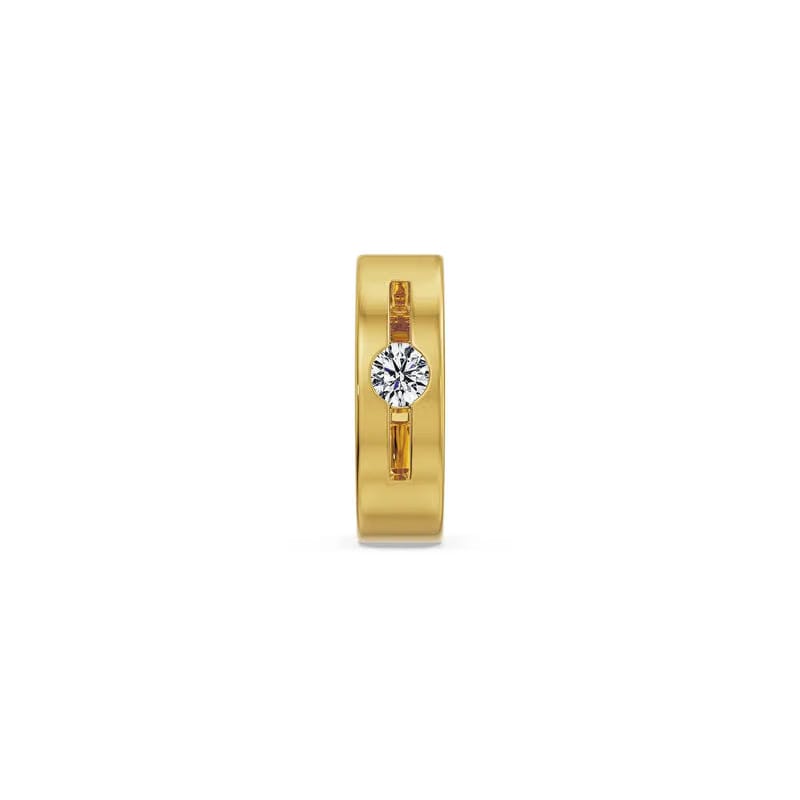 Prism Pillar Lab Grown Diamond Earrings