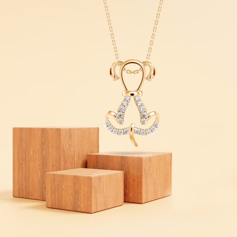 Puppy Love Lab Grown Diamond Pendant